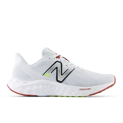 Shop New Balance Men's Fresh Foam Arishi V4 Running Shoes In Grey/red