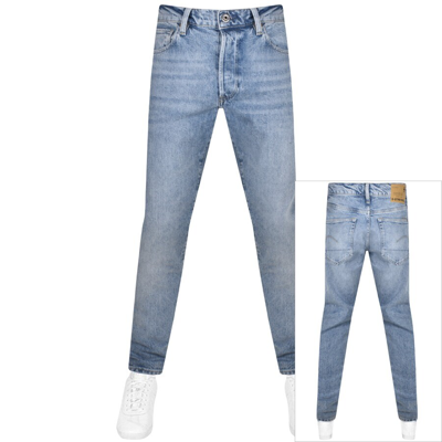 Shop G-star G Star Raw 3301 Slim Fit Jeans Blue