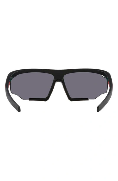 Shop Prada Linea Rossa 76mm Irregular Sunglasses In Dark Grey