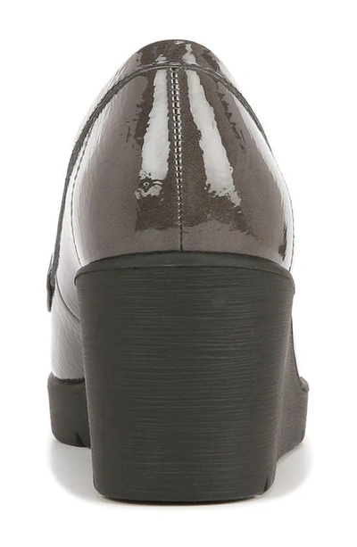 Soul Naturalizer Achieve Wedge Loafers In Grey Patent