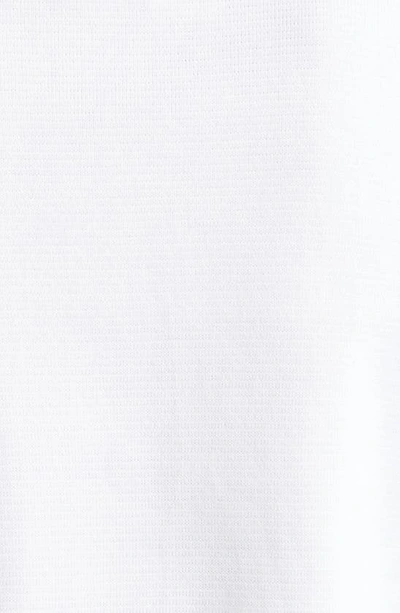 Shop Thom Browne Knit Cotton Polo In White