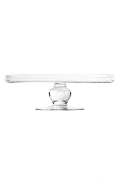 Juliska Berry & Thread Glassware Cake Pedestal In Caf Au Lait