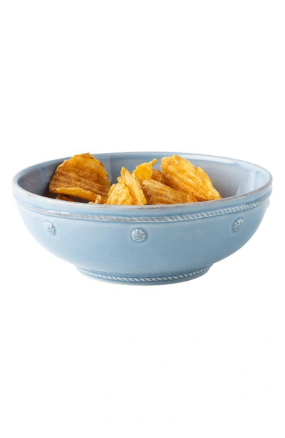 Juliska Berry & Thread Chambray 7.75" Coupe Pasta Bowl In Chambray