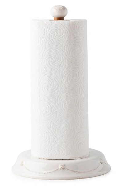 Juliska Berry Thread Whitewash Paper Towel Holder In Whitewash