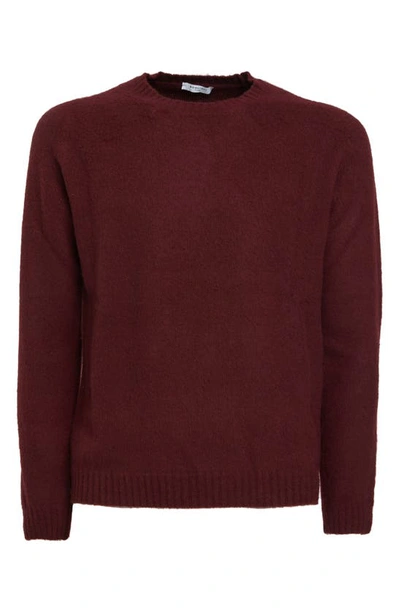 Shop Boglioli Wool & Cashmere Sweater In Burgundy