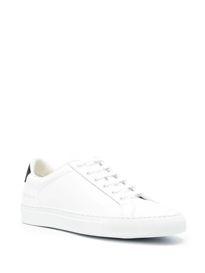 Shop Common Projects Sneakers In White Black