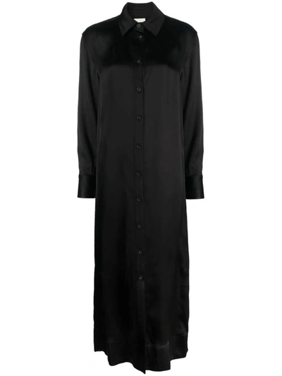 Shop Loulou Studio Dress In Black