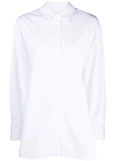 Shop Loulou Studio Shirt In White