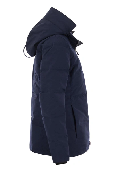 Shop Canada Goose Chelsea - Padded Parka In Navy Blue