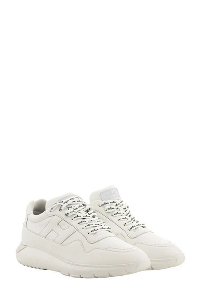 Shop Hogan Interactive3 Sneakers In White