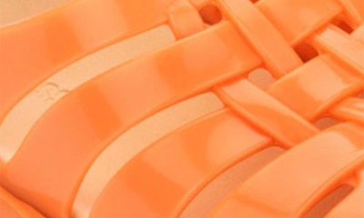 Melissa Kids' Sunday Sandal In Orange