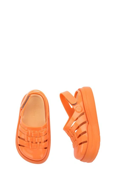 Melissa Kids' Sunday Sandal In Orange