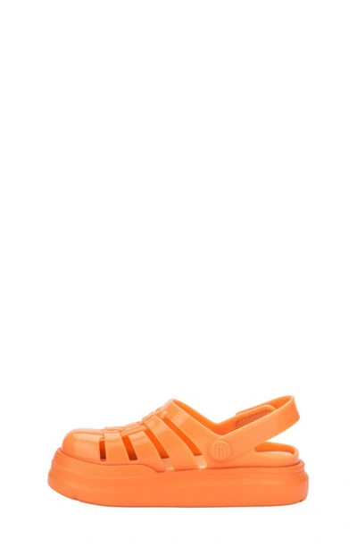 Melissa Kids' Sunday Sandal In Orange