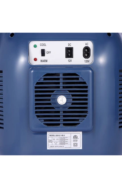 Uber Appliance Chill Xl Personal Portable Mini Fridge In Blue
