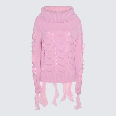 Shop Blumarine Dalia Wool Sweater