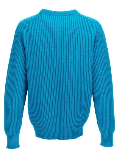 Shop Jil Sander Wool Sweater In Light Blue