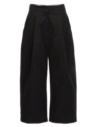 Shop Studio Nicholson 'dordonia' Pants In Black
