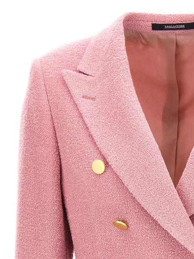 Shop Tagliatore 'alicya' Blazer Jacket In Pink
