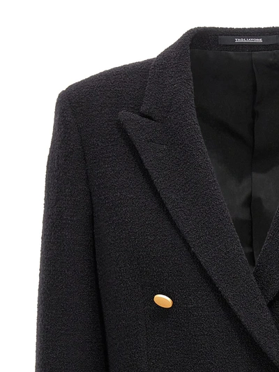 Shop Tagliatore 'rtish'' Blazer Jacket In Black