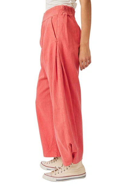 Free People Cool Harbor Wide Leg Pants In High Risk