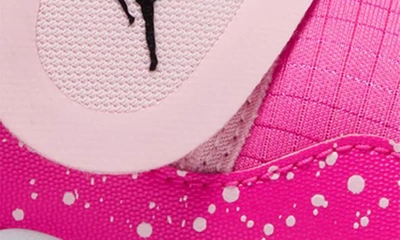 Shop Nike Kids' 23/7 Sneaker In Pink/ Black/ Soft Pink/ White