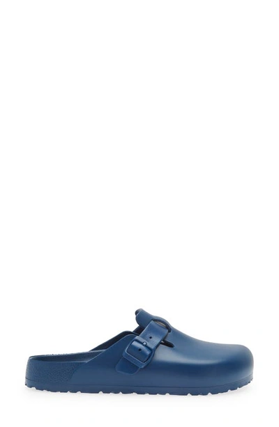 Shop Birkenstock Boston Clog In Navy