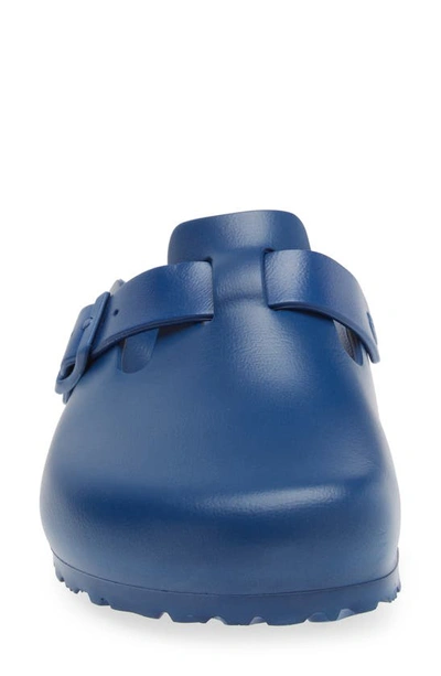 Shop Birkenstock Boston Clog In Navy