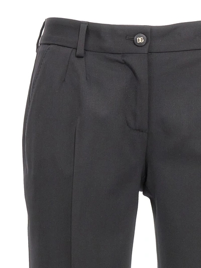 Shop Dolce & Gabbana 'kate' Pants In Black