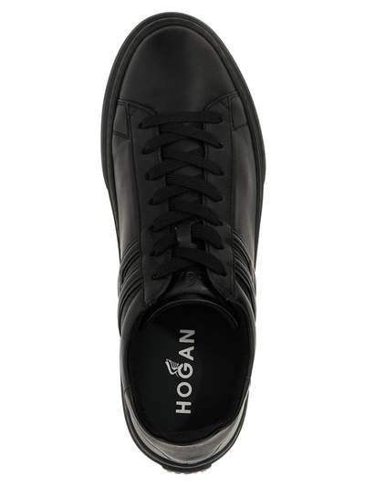 Shop Hogan 'h365' Sneakers In Black