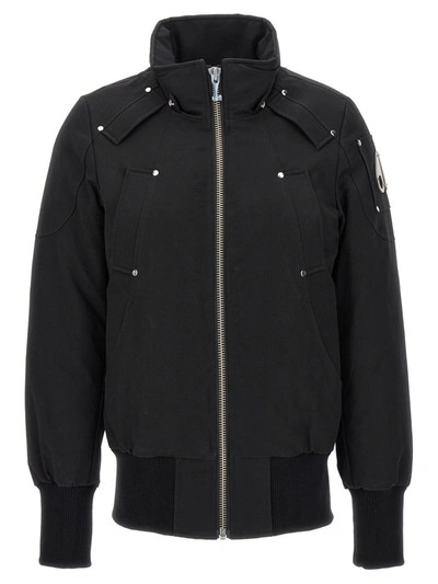 Shop Moose Knuckles 'debbie' Down Jacket In Black
