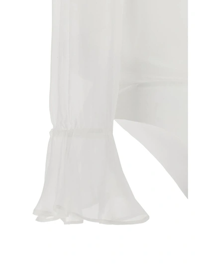Shop Pinko 'particella' Bodysuit In White