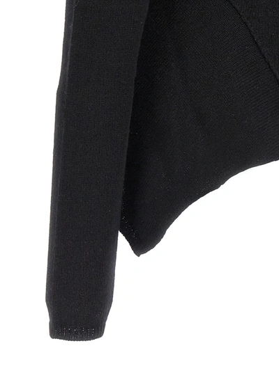Shop Rick Owens 'naska' Sweater In Black