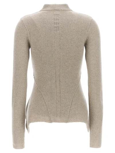 Shop Rick Owens 'naska' Sweater In Gray