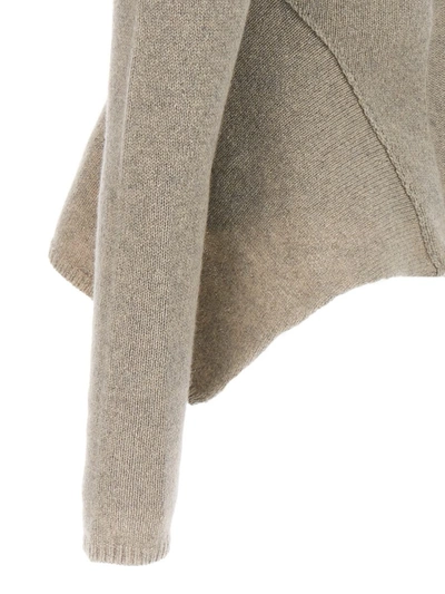 Shop Rick Owens 'naska' Sweater In Gray