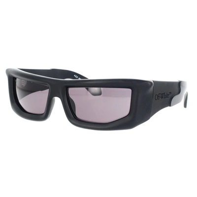 Shop Off-white Sunglasses In Black Matte