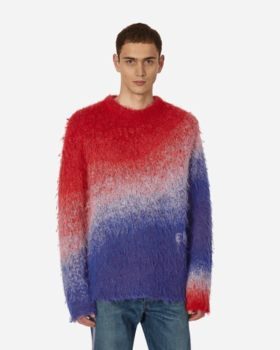 Shop Erl Dégradé Gradient Sweater In Blue