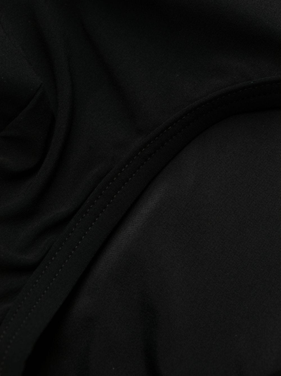 Dolce & Gabbana Logo-plaque Swim Trunks In Black