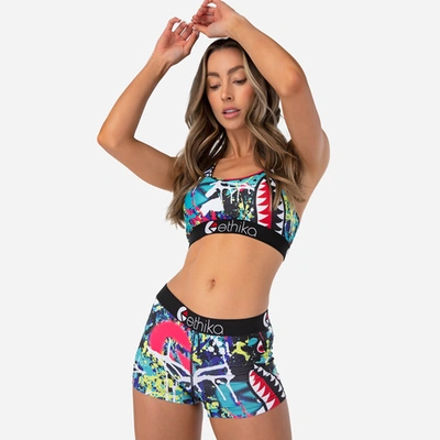 Ethika Womens Graphic Shorts In Multi