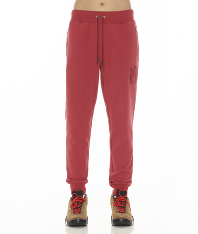 Cult Of Individuality Sweatpant In Garnet In Red