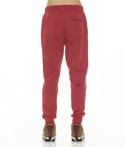Cult Of Individuality Sweatpant In Garnet In Red