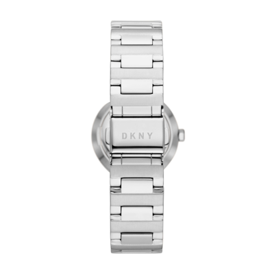 Shop Dkny Women's Metrolink Three-hand, Stainless Steel Watch In Silver