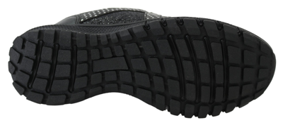 Shop Plein Sport Polyester Runner Jasmines Sneakers Women's Shoes In Black