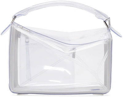 Loewe Puzzle Small Transparent Bag