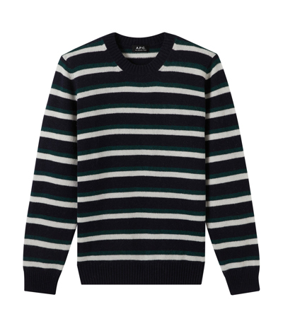 Shop Apc Antony Sweater In Black
