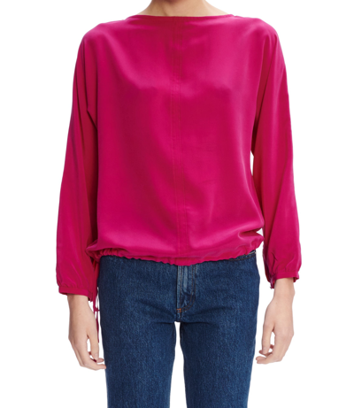 Shop Apc Marion Blouse In Pink