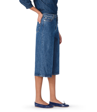 Shop Goop Hope Culotte-skirt In Blue