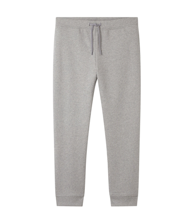 Shop Apc Item Sweatpants In Grey