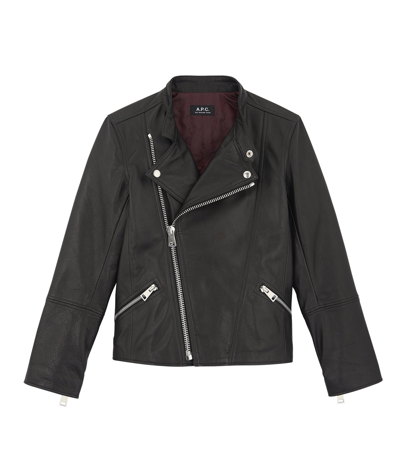 Shop Apc Florence Jacket In Black