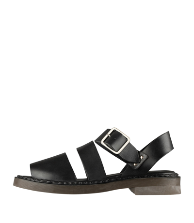 Shop Apc Arielle Sandals In Black