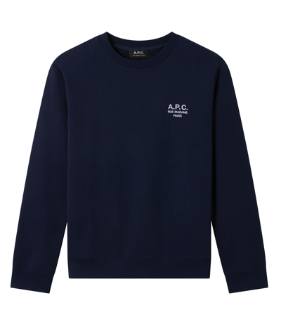Shop Apc Rider Sweatshirt In Blue